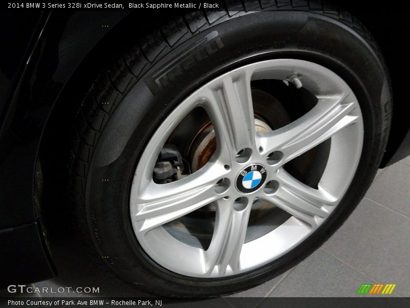 Black Sapphire Metallic / Black 2014 BMW 3 Series 328i xDrive Sedan