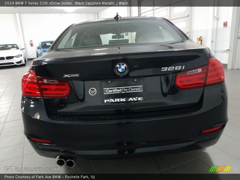 Black Sapphire Metallic / Black 2014 BMW 3 Series 328i xDrive Sedan