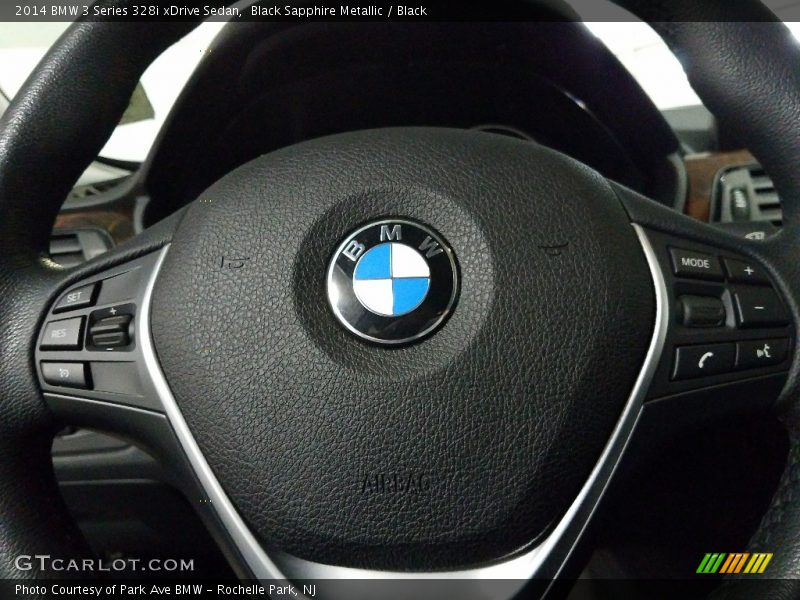 Black Sapphire Metallic / Black 2014 BMW 3 Series 328i xDrive Sedan