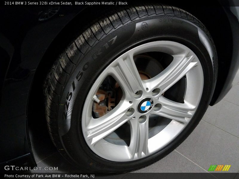 Black Sapphire Metallic / Black 2014 BMW 3 Series 328i xDrive Sedan