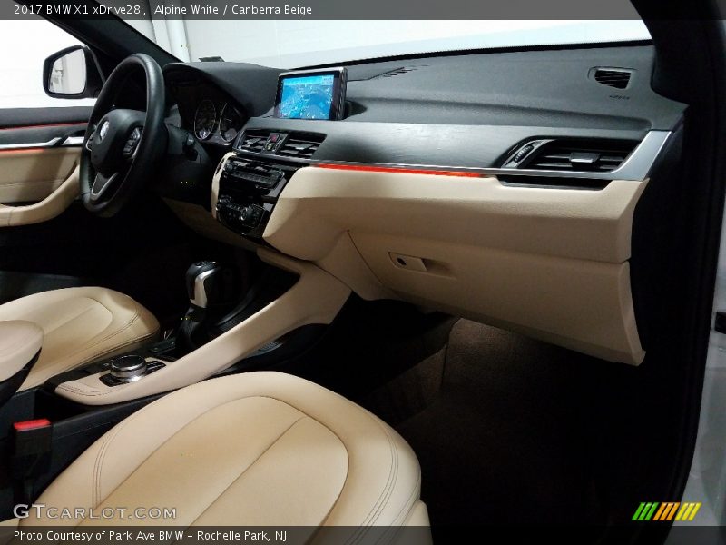Alpine White / Canberra Beige 2017 BMW X1 xDrive28i