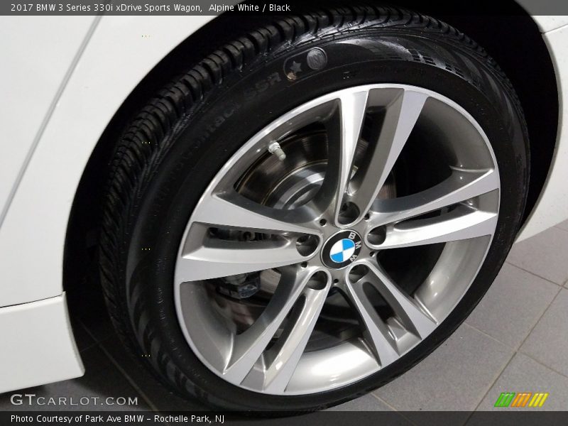 Alpine White / Black 2017 BMW 3 Series 330i xDrive Sports Wagon