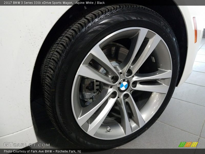 Alpine White / Black 2017 BMW 3 Series 330i xDrive Sports Wagon