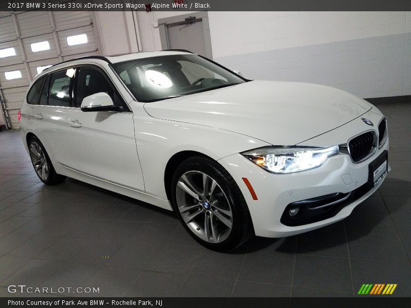 Alpine White / Black 2017 BMW 3 Series 330i xDrive Sports Wagon