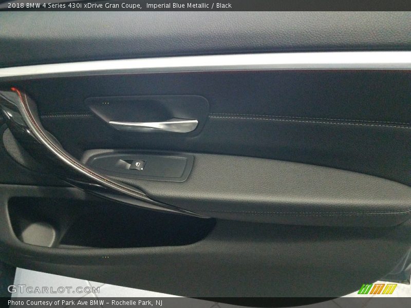 Imperial Blue Metallic / Black 2018 BMW 4 Series 430i xDrive Gran Coupe
