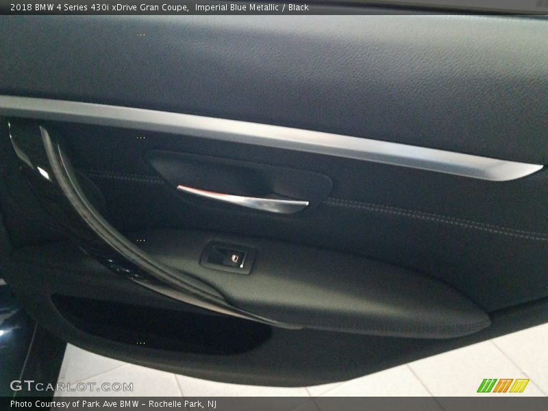 Imperial Blue Metallic / Black 2018 BMW 4 Series 430i xDrive Gran Coupe