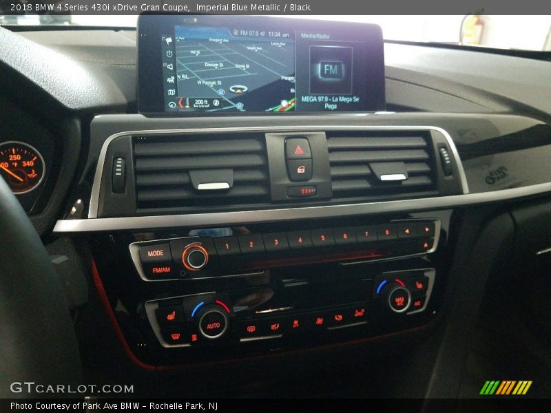 Imperial Blue Metallic / Black 2018 BMW 4 Series 430i xDrive Gran Coupe