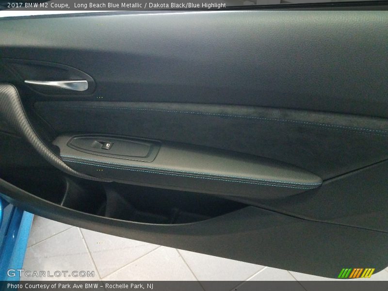 Long Beach Blue Metallic / Dakota Black/Blue Highlight 2017 BMW M2 Coupe