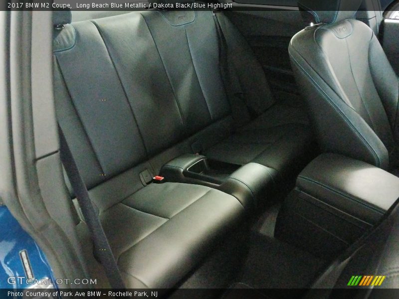 Long Beach Blue Metallic / Dakota Black/Blue Highlight 2017 BMW M2 Coupe