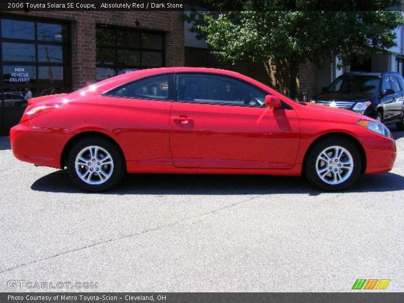Absolutely Red / Dark Stone 2006 Toyota Solara SE Coupe