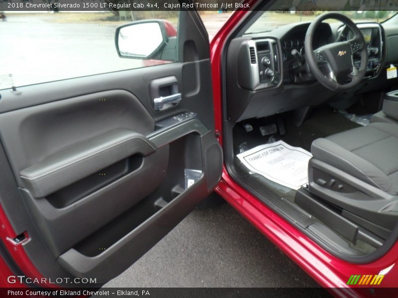 Cajun Red Tintcoat / Jet Black 2018 Chevrolet Silverado 1500 LT Regular Cab 4x4