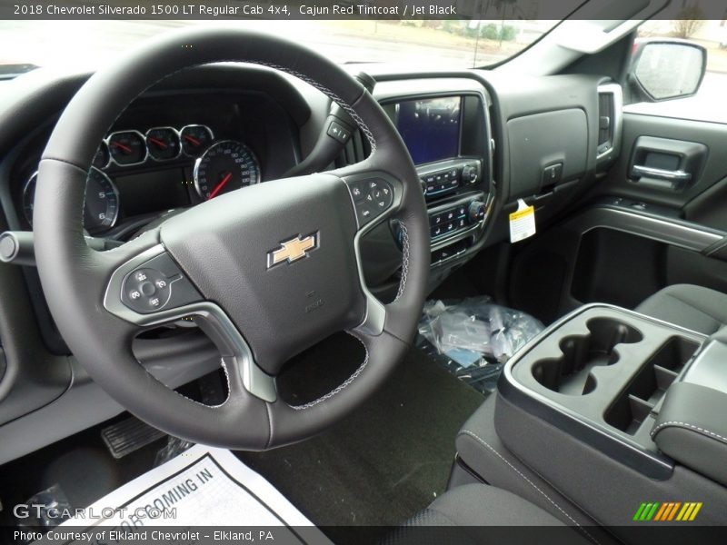 Cajun Red Tintcoat / Jet Black 2018 Chevrolet Silverado 1500 LT Regular Cab 4x4