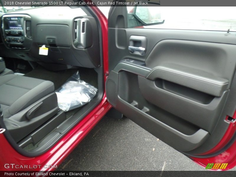 Cajun Red Tintcoat / Jet Black 2018 Chevrolet Silverado 1500 LT Regular Cab 4x4