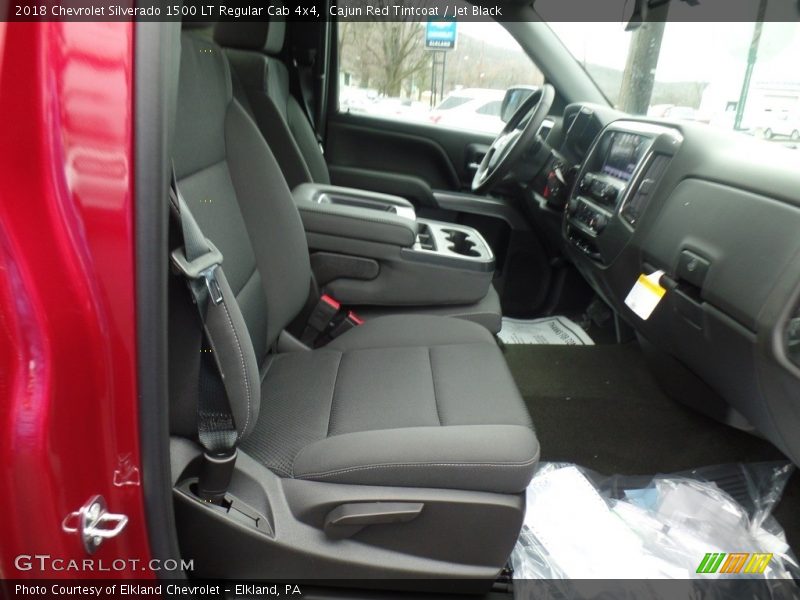 Cajun Red Tintcoat / Jet Black 2018 Chevrolet Silverado 1500 LT Regular Cab 4x4