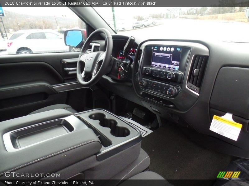 Cajun Red Tintcoat / Jet Black 2018 Chevrolet Silverado 1500 LT Regular Cab 4x4