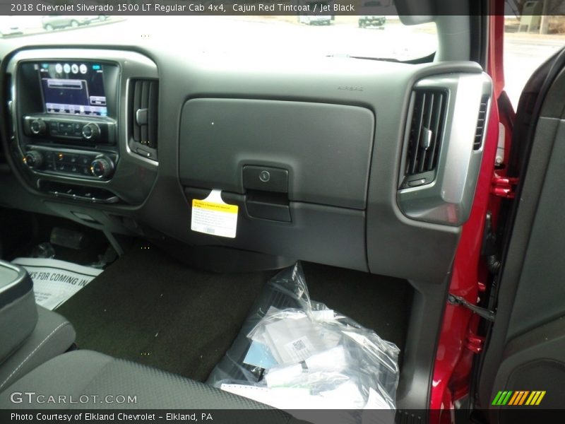 Cajun Red Tintcoat / Jet Black 2018 Chevrolet Silverado 1500 LT Regular Cab 4x4