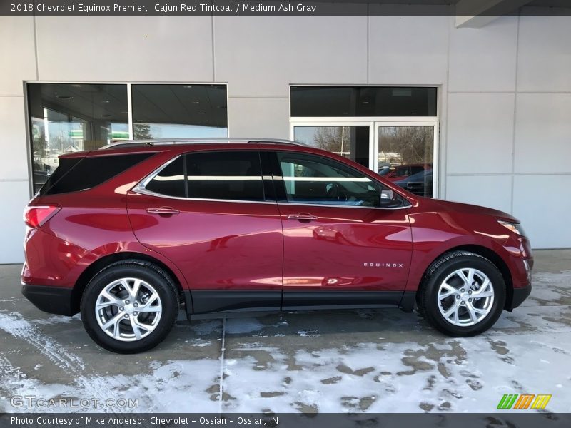 Cajun Red Tintcoat / Medium Ash Gray 2018 Chevrolet Equinox Premier