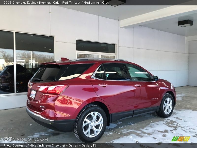Cajun Red Tintcoat / Medium Ash Gray 2018 Chevrolet Equinox Premier