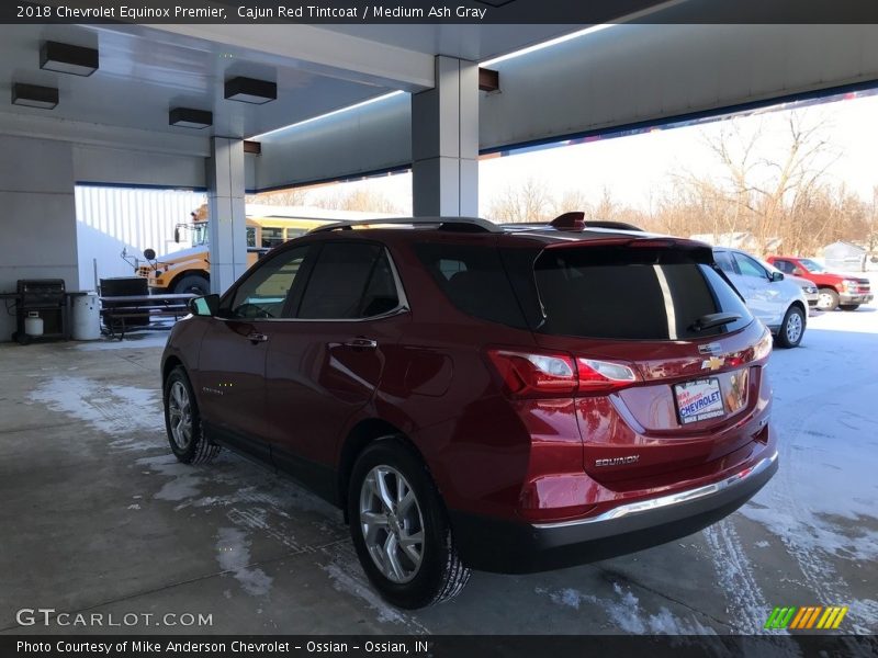 Cajun Red Tintcoat / Medium Ash Gray 2018 Chevrolet Equinox Premier