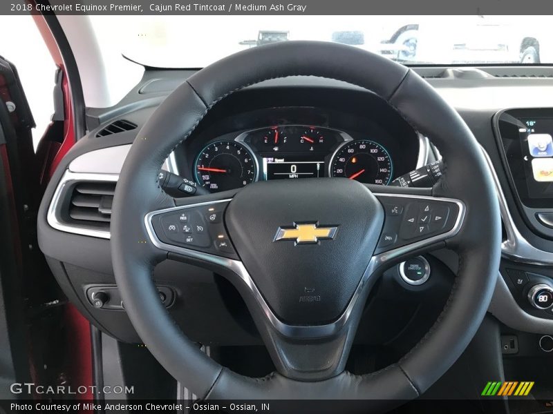 Cajun Red Tintcoat / Medium Ash Gray 2018 Chevrolet Equinox Premier