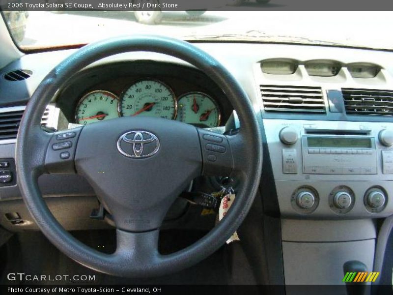 Absolutely Red / Dark Stone 2006 Toyota Solara SE Coupe
