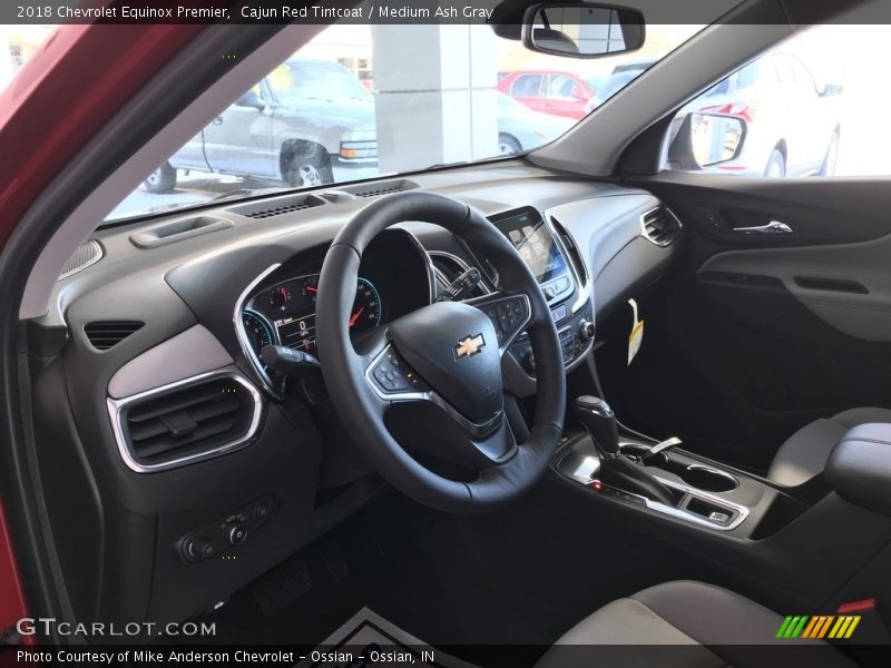 Cajun Red Tintcoat / Medium Ash Gray 2018 Chevrolet Equinox Premier