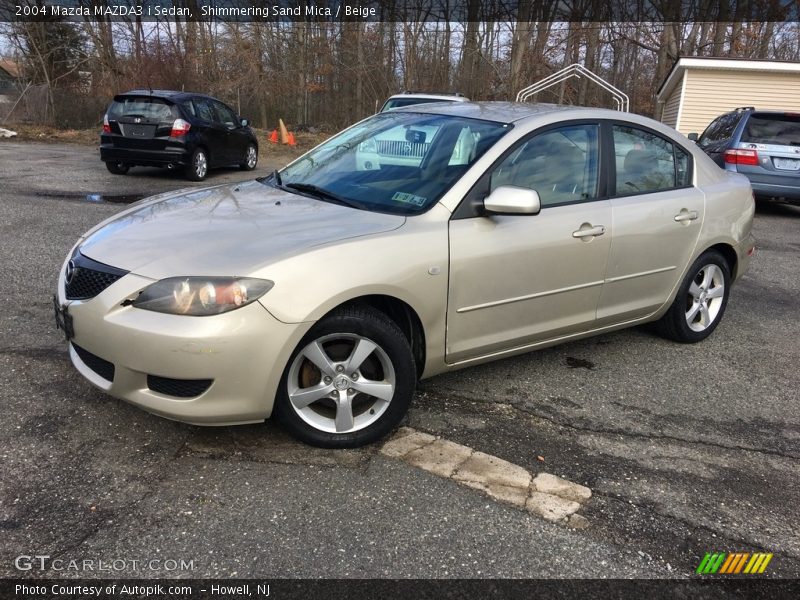 Shimmering Sand Mica / Beige 2004 Mazda MAZDA3 i Sedan
