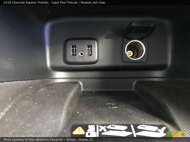 Cajun Red Tintcoat / Medium Ash Gray 2018 Chevrolet Equinox Premier