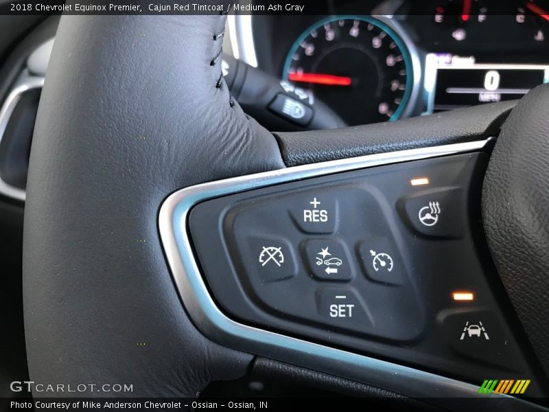 Cajun Red Tintcoat / Medium Ash Gray 2018 Chevrolet Equinox Premier