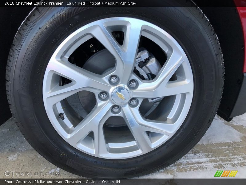 Cajun Red Tintcoat / Medium Ash Gray 2018 Chevrolet Equinox Premier