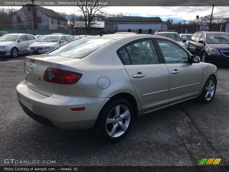 Shimmering Sand Mica / Beige 2004 Mazda MAZDA3 i Sedan
