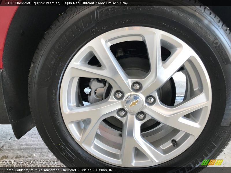 Cajun Red Tintcoat / Medium Ash Gray 2018 Chevrolet Equinox Premier