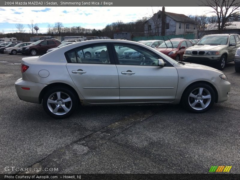 Shimmering Sand Mica / Beige 2004 Mazda MAZDA3 i Sedan