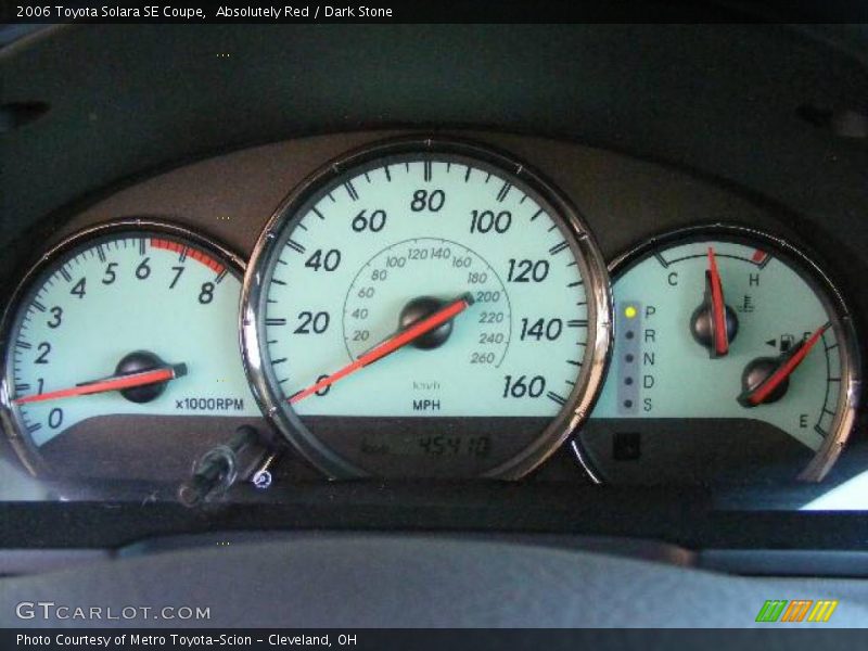 Absolutely Red / Dark Stone 2006 Toyota Solara SE Coupe