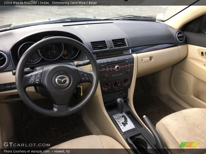 Shimmering Sand Mica / Beige 2004 Mazda MAZDA3 i Sedan