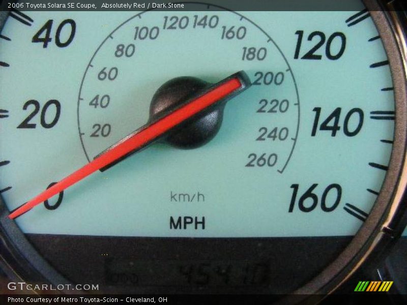 Absolutely Red / Dark Stone 2006 Toyota Solara SE Coupe