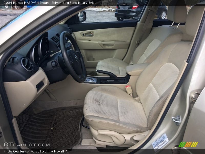 Shimmering Sand Mica / Beige 2004 Mazda MAZDA3 i Sedan
