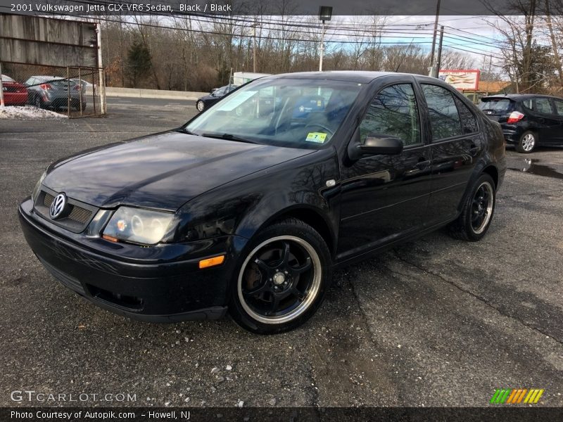 Black / Black 2001 Volkswagen Jetta GLX VR6 Sedan
