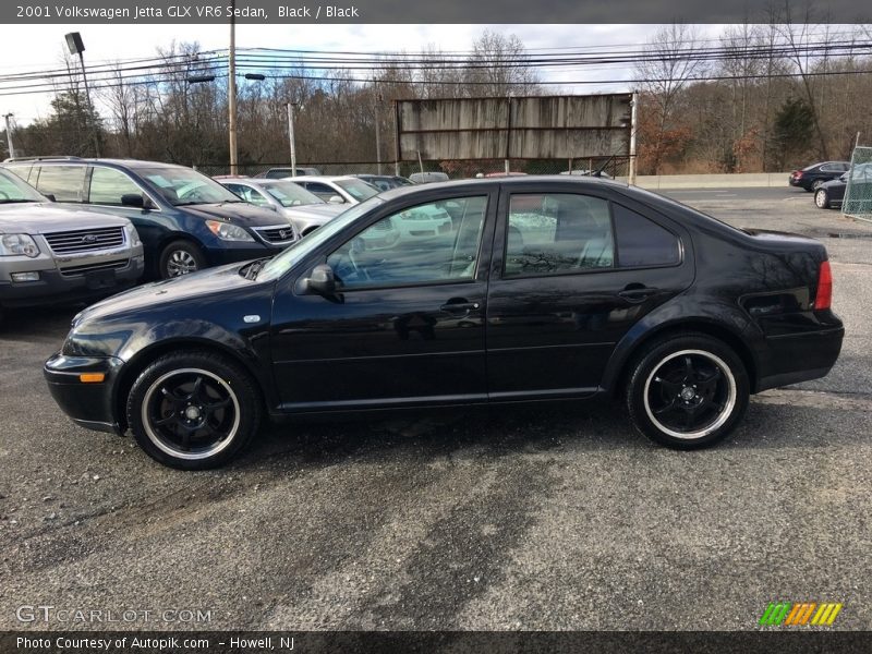 Black / Black 2001 Volkswagen Jetta GLX VR6 Sedan