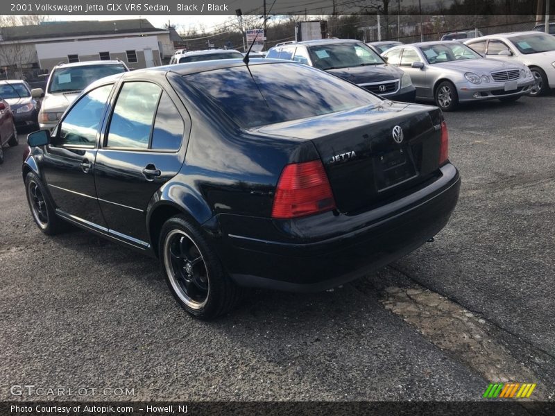 Black / Black 2001 Volkswagen Jetta GLX VR6 Sedan