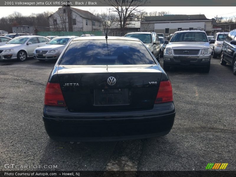 Black / Black 2001 Volkswagen Jetta GLX VR6 Sedan