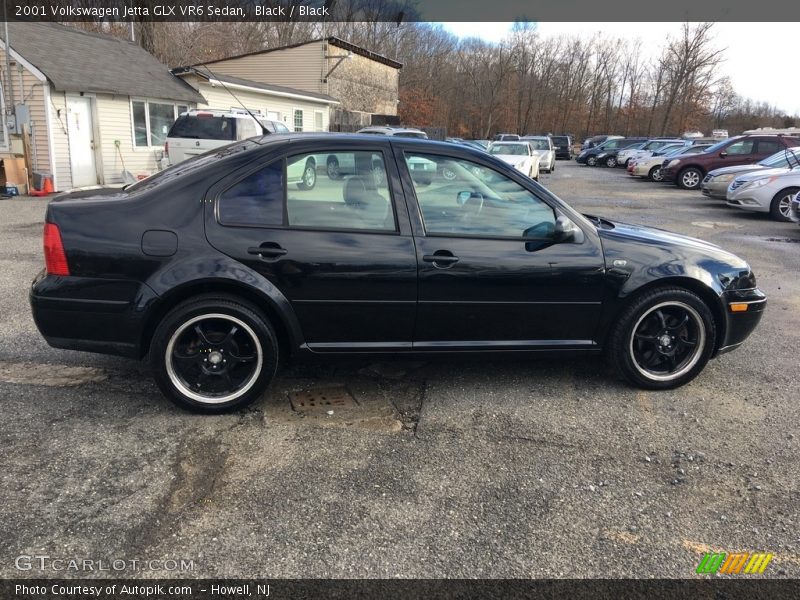 Black / Black 2001 Volkswagen Jetta GLX VR6 Sedan