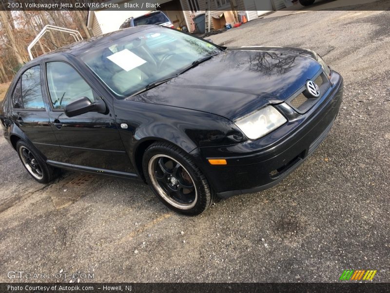 Black / Black 2001 Volkswagen Jetta GLX VR6 Sedan