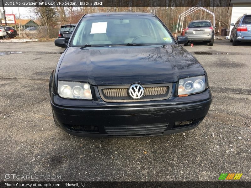 Black / Black 2001 Volkswagen Jetta GLX VR6 Sedan
