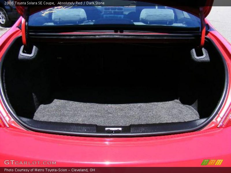 Absolutely Red / Dark Stone 2006 Toyota Solara SE Coupe