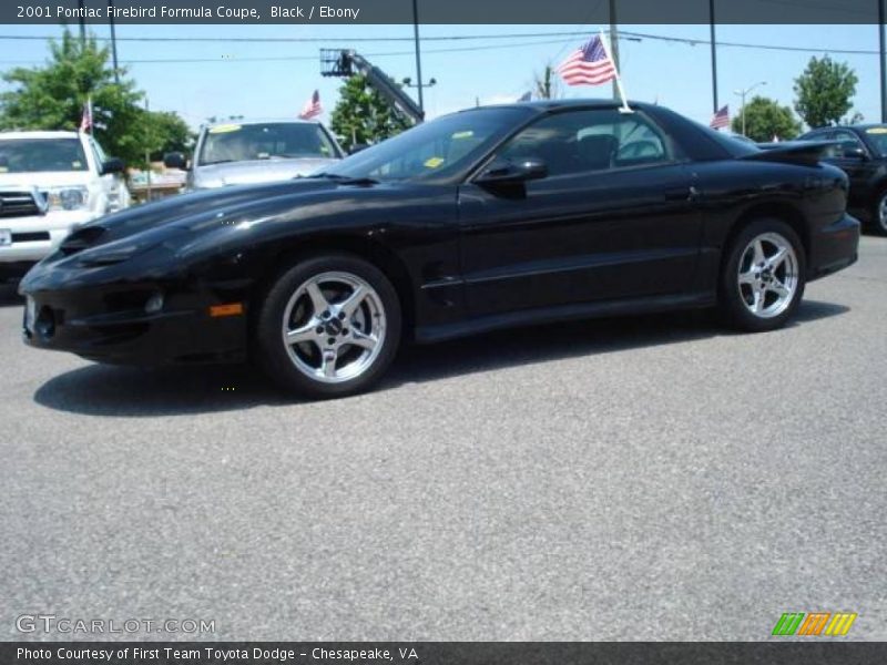Black / Ebony 2001 Pontiac Firebird Formula Coupe