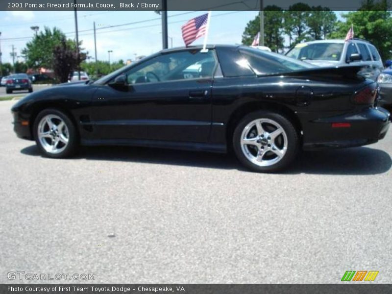 Black / Ebony 2001 Pontiac Firebird Formula Coupe