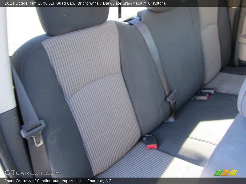 Bright White / Dark Slate Gray/Medium Graystone 2011 Dodge Ram 1500 SLT Quad Cab