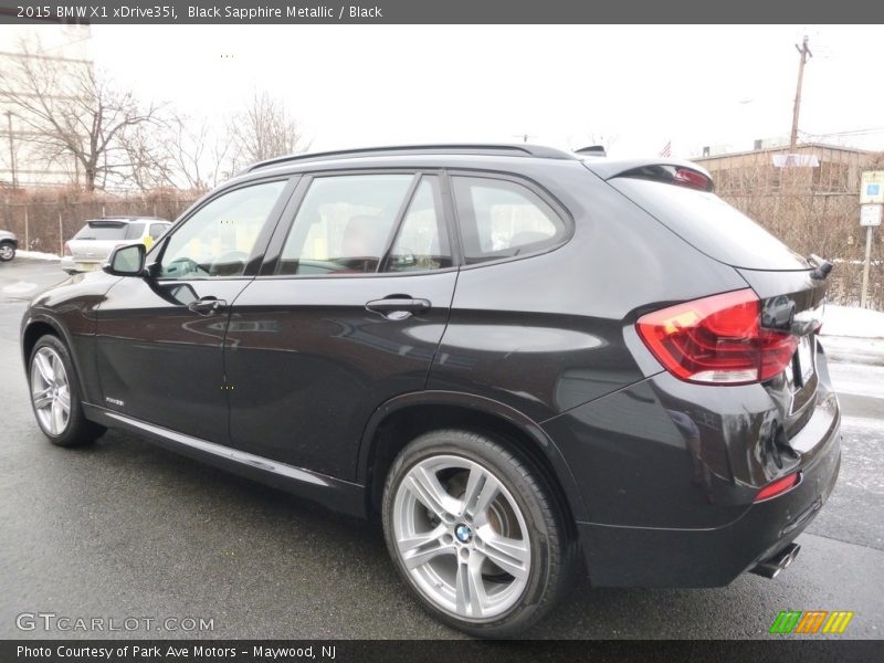 Black Sapphire Metallic / Black 2015 BMW X1 xDrive35i