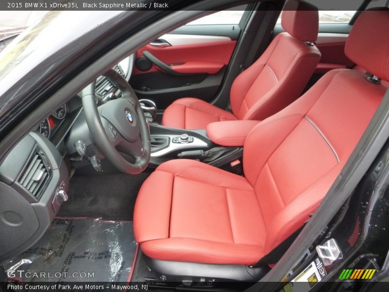 Black Sapphire Metallic / Black 2015 BMW X1 xDrive35i